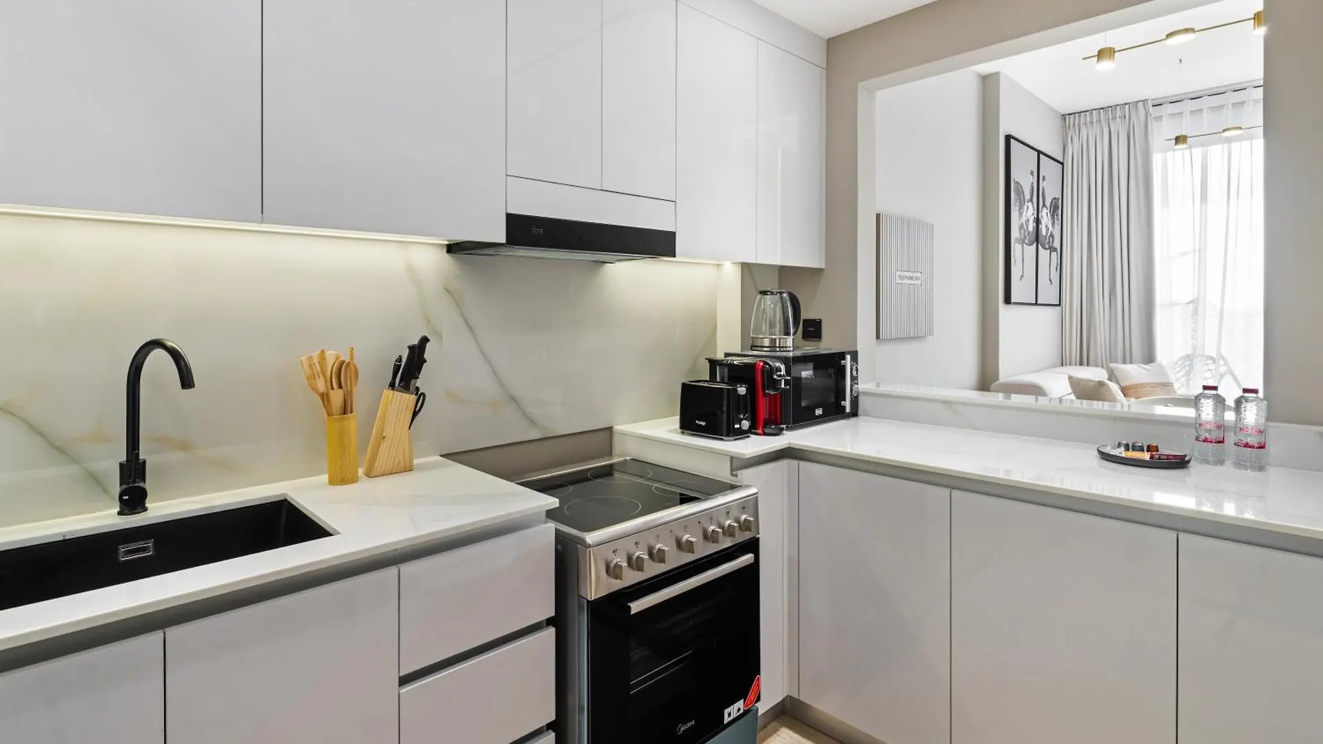 Apartment Fully Furnished 1 Bhk In Binghatti Crest Jvc Dubai
